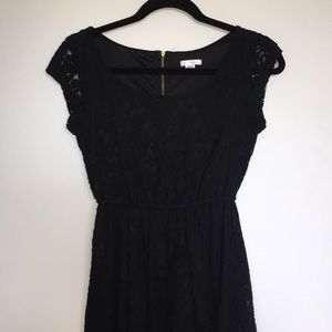 Xhilaration black lace dress